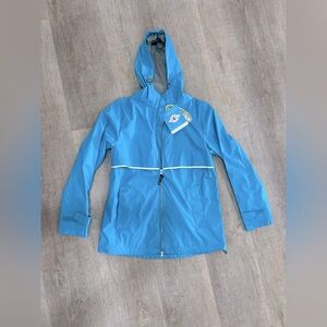 NWT Charles River Apparel WOMEN'S NEW ENGLANDER RAIN JACKET - Size Small